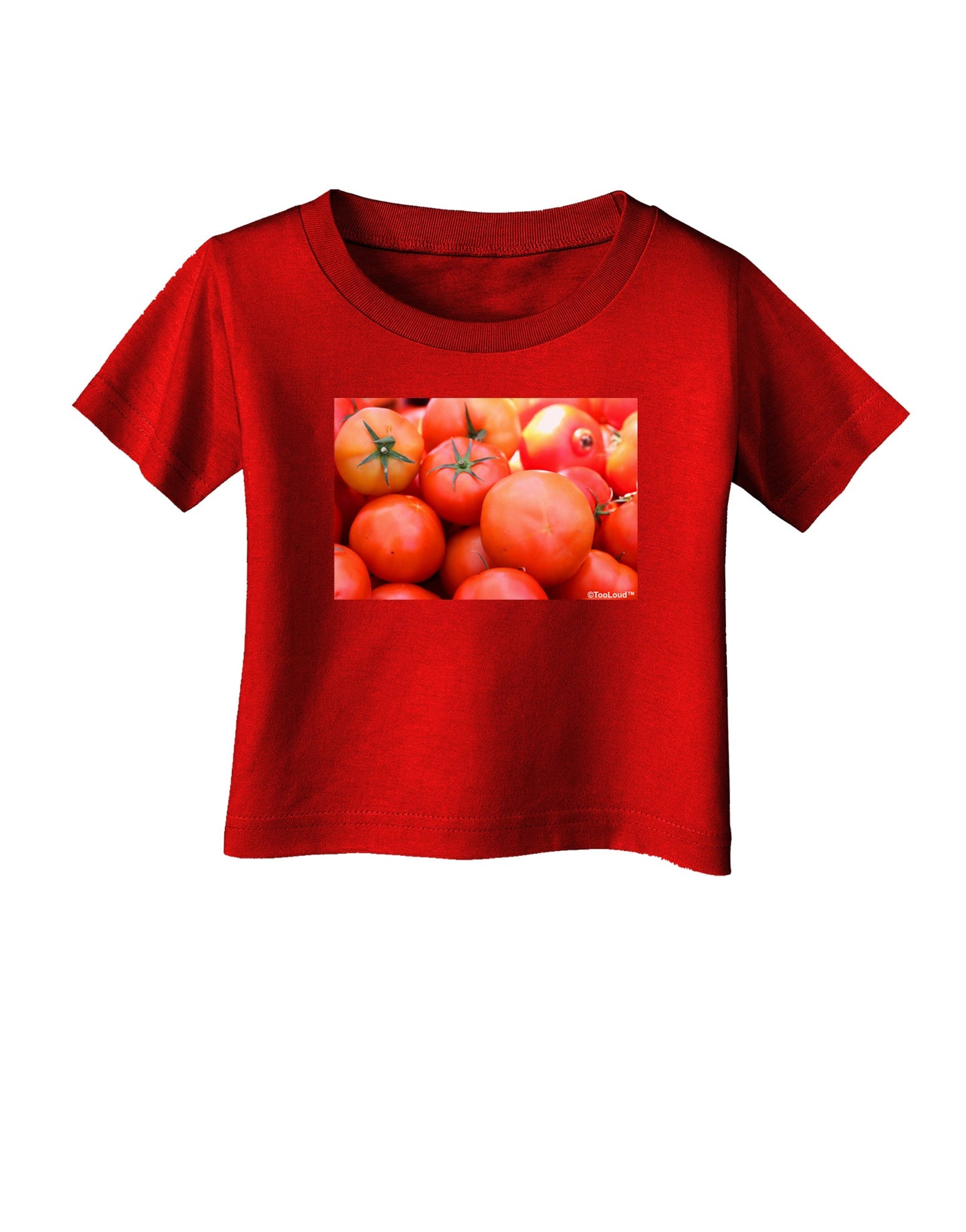 Buy Local Produce Tomatoes Infant T-Shirt Dark-Infant T-Shirt-TooLoud-Red-06-Months-Davson Sales