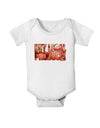 Buy Local Produce Tomatoes Text Baby Romper Bodysuit-Baby Romper-TooLoud-White-06-Months-Davson Sales