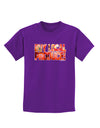 Buy Local Produce Tomatoes Text Childrens Dark T-Shirt-Childrens T-Shirt-TooLoud-Purple-X-Small-Davson Sales