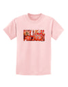 Buy Local Produce Tomatoes Text Childrens T-Shirt-Childrens T-Shirt-TooLoud-PalePink-X-Small-Davson Sales