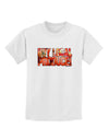 Buy Local Produce Tomatoes Text Childrens T-Shirt-Childrens T-Shirt-TooLoud-White-X-Small-Davson Sales