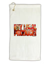 Buy Local Produce Tomatoes Text Micro Terry Gromet Golf Towel 11&#x22;x19-Golf Towel-TooLoud-White-Davson Sales