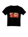 Buy Local Produce Tomatoes Text Toddler T-Shirt Dark-Toddler T-Shirt-TooLoud-Black-2T-Davson Sales