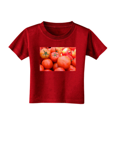 Buy Local Produce Tomatoes Toddler T-Shirt Dark-Toddler T-Shirt-TooLoud-Red-2T-Davson Sales