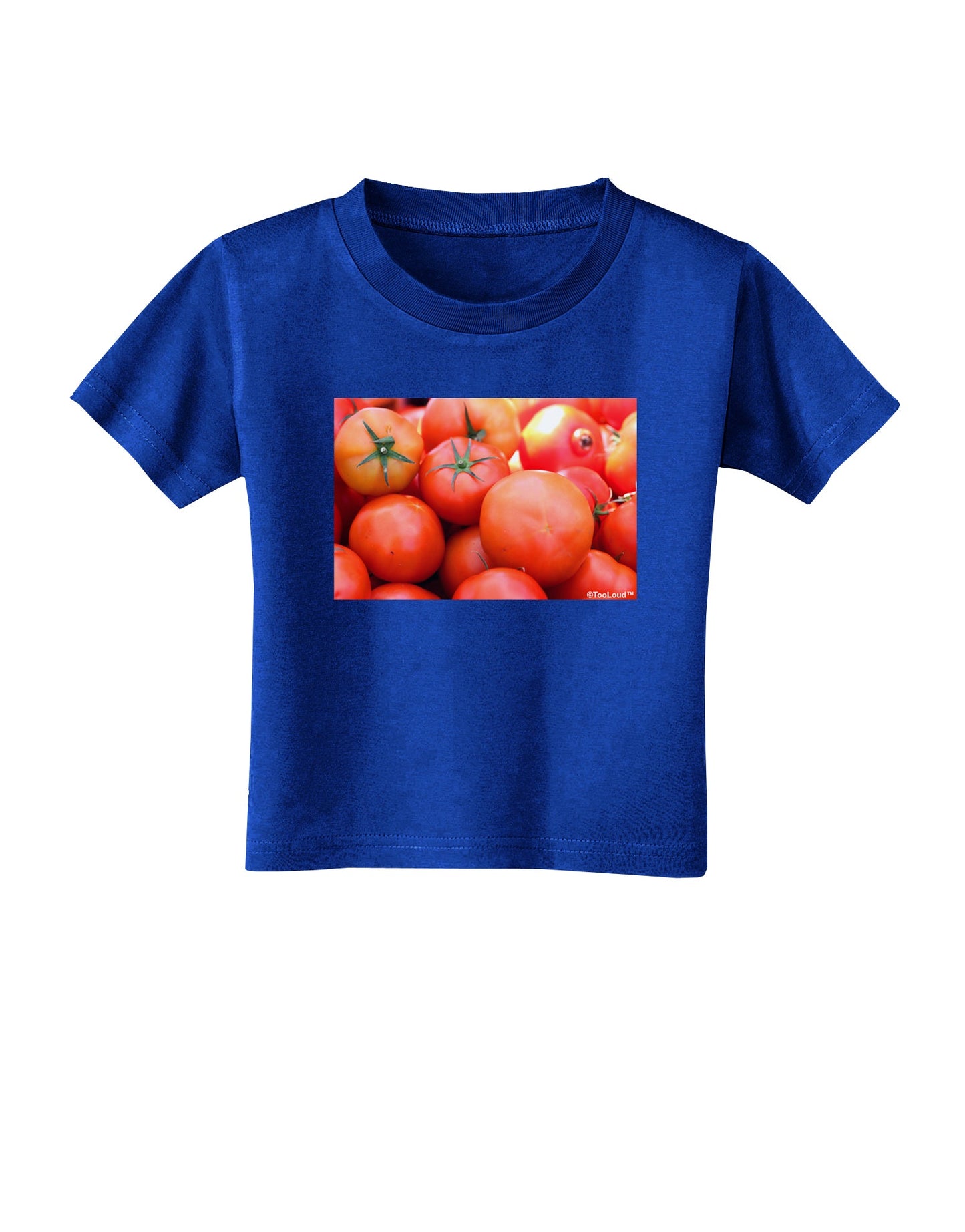 Buy Local Produce Tomatoes Toddler T-Shirt Dark-Toddler T-Shirt-TooLoud-Royal-Blue-2T-Davson Sales