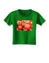 Buy Local Produce Tomatoes Toddler T-Shirt Dark-Toddler T-Shirt-TooLoud-Clover-Green-2T-Davson Sales