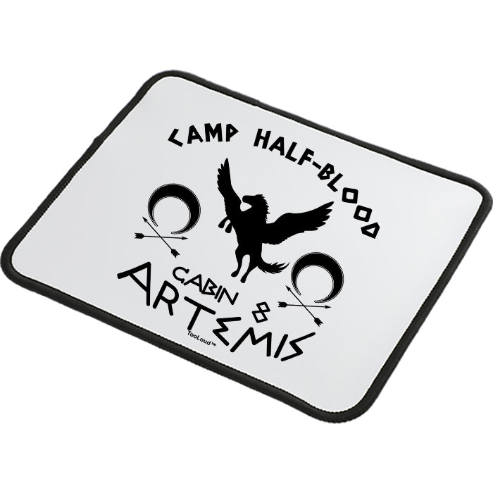 Camp Half Blood Cabin 8 Artemis Mousepad by TooLoud
