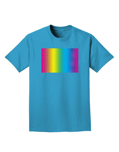 CMY Graphic Rainbow Adult Dark T-Shirt-Mens T-Shirt-TooLoud-Turquoise-Small-Davson Sales