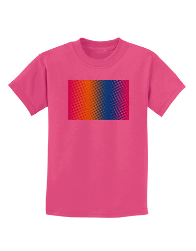 CMY Graphic Rainbow Childrens T-Shirt-Childrens T-Shirt-TooLoud-Sangria-X-Small-Davson Sales