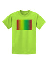 CMY Graphic Rainbow Childrens T-Shirt-Childrens T-Shirt-TooLoud-Lime-Green-X-Small-Davson Sales