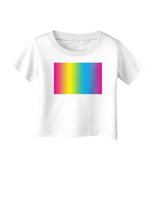 CMY Graphic Rainbow Infant T-Shirt-Infant T-Shirt-TooLoud-White-06-Months-Davson Sales