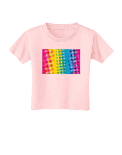 CMY Graphic Rainbow Toddler T-Shirt-Toddler T-Shirt-TooLoud-Light-Pink-2T-Davson Sales