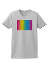 CMY Graphic Rainbow Womens T-Shirt-Womens T-Shirt-TooLoud-AshGray-X-Small-Davson Sales