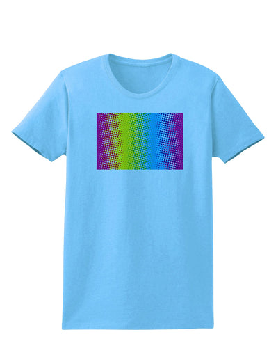 CMY Graphic Rainbow Womens T-Shirt-Womens T-Shirt-TooLoud-Aquatic-Blue-X-Small-Davson Sales