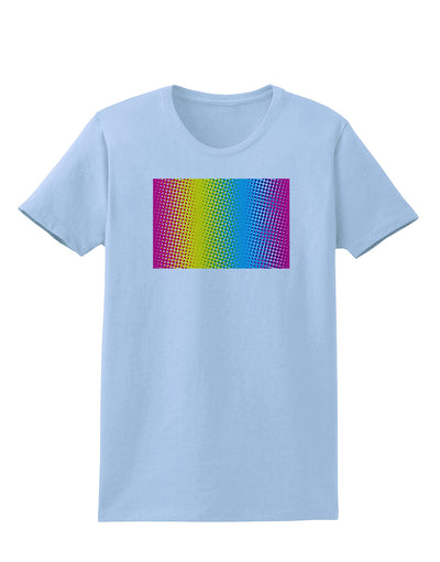 CMY Graphic Rainbow Womens T-Shirt-Womens T-Shirt-TooLoud-Light-Blue-X-Small-Davson Sales