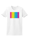 CMY Graphic Rainbow Womens T-Shirt-Womens T-Shirt-TooLoud-White-X-Small-Davson Sales