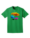 CMYK Clouds Adult Dark T-Shirt-Mens T-Shirt-TooLoud-Kelly-Green-Small-Davson Sales