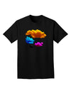 CMYK Clouds Adult Dark T-Shirt-Mens T-Shirt-TooLoud-Black-Small-Davson Sales