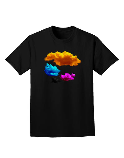 CMYK Clouds Adult Dark T-Shirt-Mens T-Shirt-TooLoud-Black-Small-Davson Sales