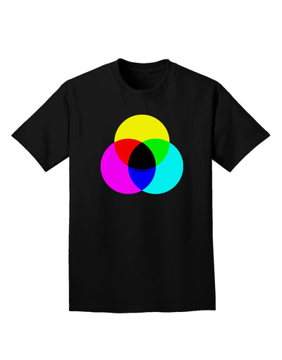 CMYK Color Model Adult Dark T-Shirt by TooLoud-Mens T-Shirt-TooLoud-Black-Small-Davson Sales