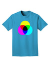 CMYK Color Model Adult Dark T-Shirt by TooLoud-Mens T-Shirt-TooLoud-Turquoise-Small-Davson Sales