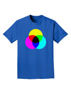 CMYK Color Model Adult Dark T-Shirt by TooLoud-Mens T-Shirt-TooLoud-Royal-Blue-Small-Davson Sales