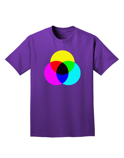 CMYK Color Model Adult Dark T-Shirt by TooLoud-Mens T-Shirt-TooLoud-Purple-Small-Davson Sales