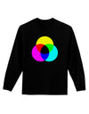 CMYK Color Model Adult Long Sleeve Dark T-Shirt by TooLoud-TooLoud-Black-Small-Davson Sales