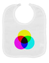 CMYK Color Model Baby Bib by TooLoud