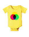 CMYK Color Model Baby Romper Bodysuit by TooLoud-Baby Romper-TooLoud-Yellow-06-Months-Davson Sales