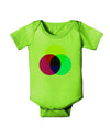 CMYK Color Model Baby Romper Bodysuit by TooLoud-Baby Romper-TooLoud-Lime-06-Months-Davson Sales