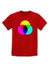 CMYK Color Model Childrens Dark T-Shirt by TooLoud-Childrens T-Shirt-TooLoud-Red-X-Small-Davson Sales