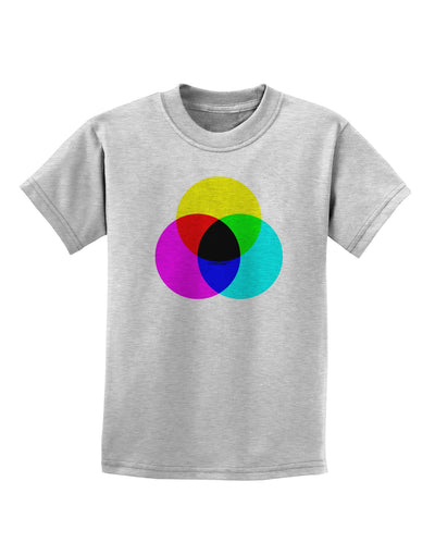 CMYK Color Model Childrens T-Shirt by TooLoud-Childrens T-Shirt-TooLoud-AshGray-X-Small-Davson Sales