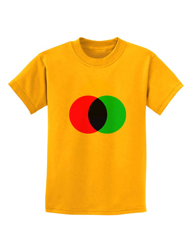 CMYK Color Model Childrens T-Shirt by TooLoud-Childrens T-Shirt-TooLoud-Gold-X-Small-Davson Sales