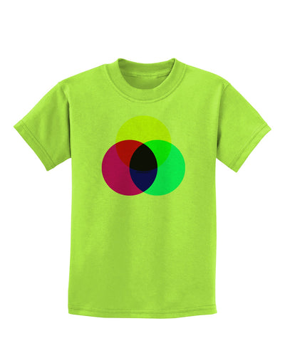 CMYK Color Model Childrens T-Shirt by TooLoud-Childrens T-Shirt-TooLoud-Lime-Green-X-Small-Davson Sales