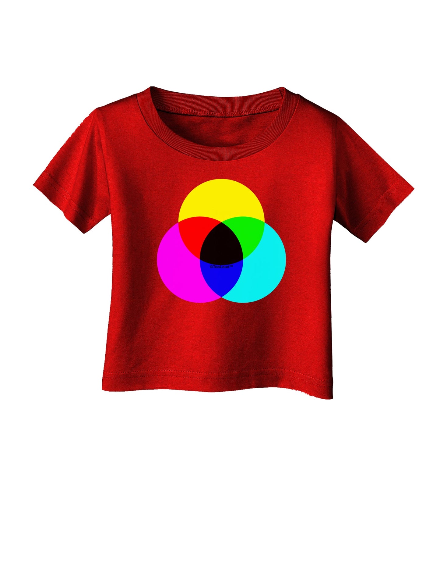 CMYK Color Model Infant T-Shirt Dark by TooLoud-Infant T-Shirt-TooLoud-Red-06-Months-Davson Sales