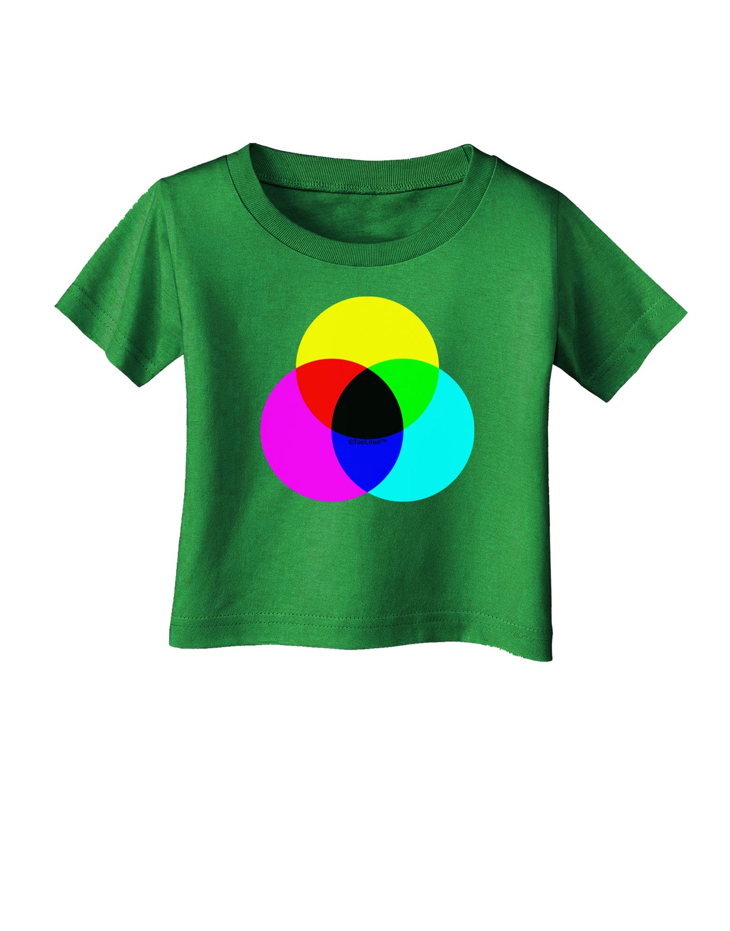 CMYK Color Model Infant T-Shirt Dark by TooLoud-Infant T-Shirt-TooLoud-Clover-Green-06-Months-Davson Sales
