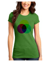 CMYK Color Model Juniors Petite T-Shirt by TooLoud-T-Shirts Juniors Tops-TooLoud-Kiwi-Green-Juniors Fitted X-Small-Davson Sales