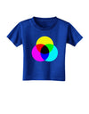 CMYK Color Model Toddler T-Shirt Dark by TooLoud-Toddler T-Shirt-TooLoud-Royal-Blue-2T-Davson Sales