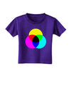 CMYK Color Model Toddler T-Shirt Dark by TooLoud-Toddler T-Shirt-TooLoud-Purple-2T-Davson Sales