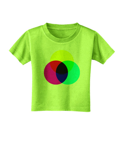 CMYK Color Model Toddler T-Shirt by TooLoud-Toddler T-Shirt-TooLoud-Lime-Green-2T-Davson Sales