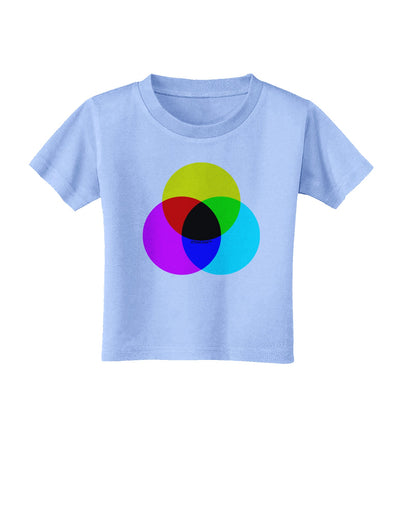 CMYK Color Model Toddler T-Shirt by TooLoud-Toddler T-Shirt-TooLoud-Aquatic-Blue-2T-Davson Sales