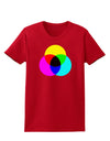 CMYK Color Model Womens Dark T-Shirt by TooLoud-Womens T-Shirt-TooLoud-Red-X-Small-Davson Sales