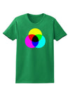 CMYK Color Model Womens Dark T-Shirt by TooLoud-Womens T-Shirt-TooLoud-Kelly-Green-X-Small-Davson Sales