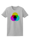 CMYK Color Model Womens T-Shirt by TooLoud-Womens T-Shirt-TooLoud-AshGray-X-Small-Davson Sales