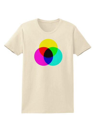 CMYK Color Model Womens T-Shirt by TooLoud-Womens T-Shirt-TooLoud-Natural-X-Small-Davson Sales