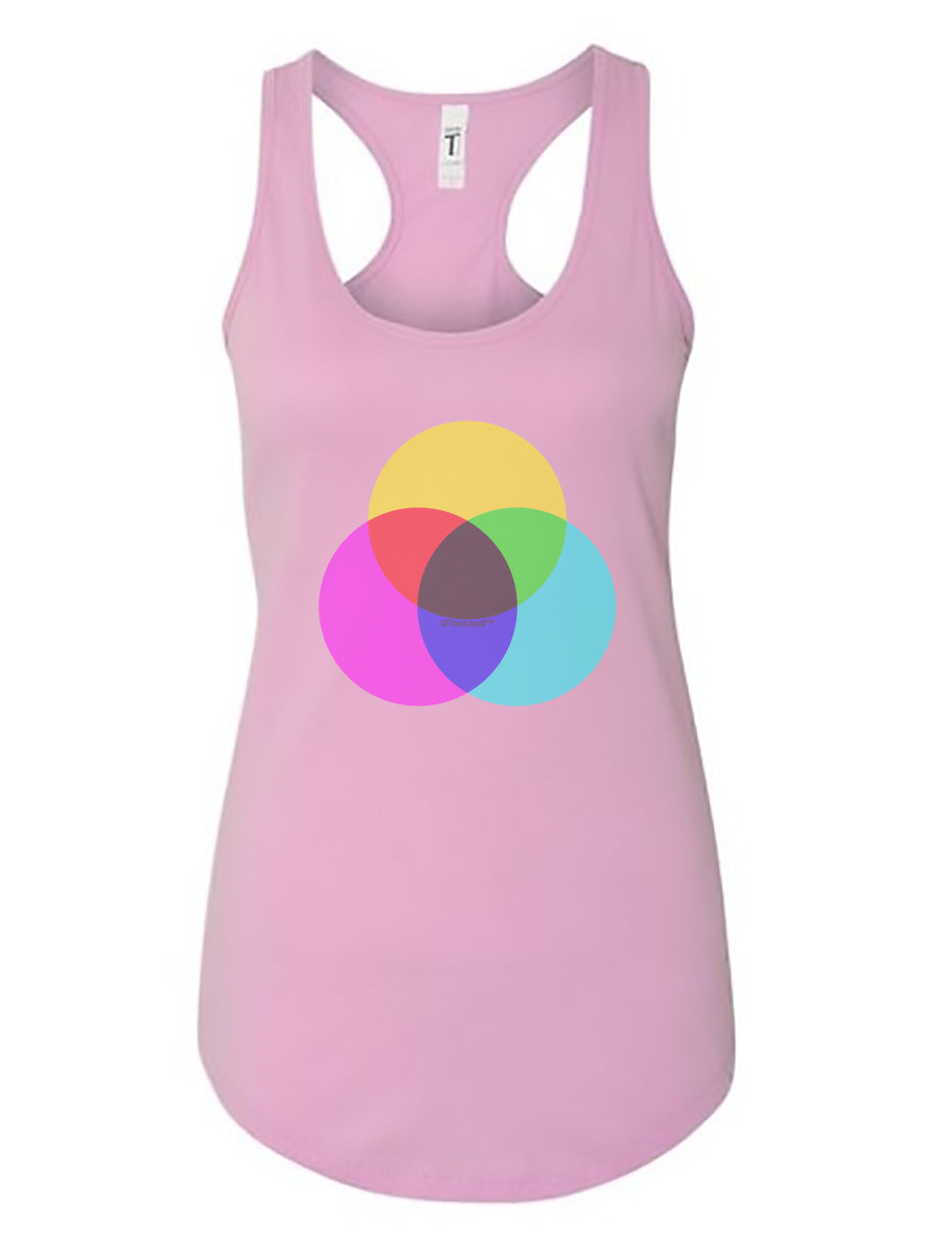 CMYK Color Model Womens Petite Tank Top by TooLoud