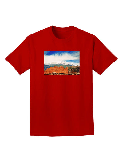 CO Beautiful View Adult Dark T-Shirt-Mens T-Shirt-TooLoud-Red-Small-Davson Sales