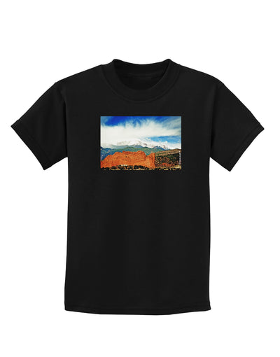 CO Beautiful View Childrens Dark T-Shirt-Childrens T-Shirt-TooLoud-Black-X-Small-Davson Sales