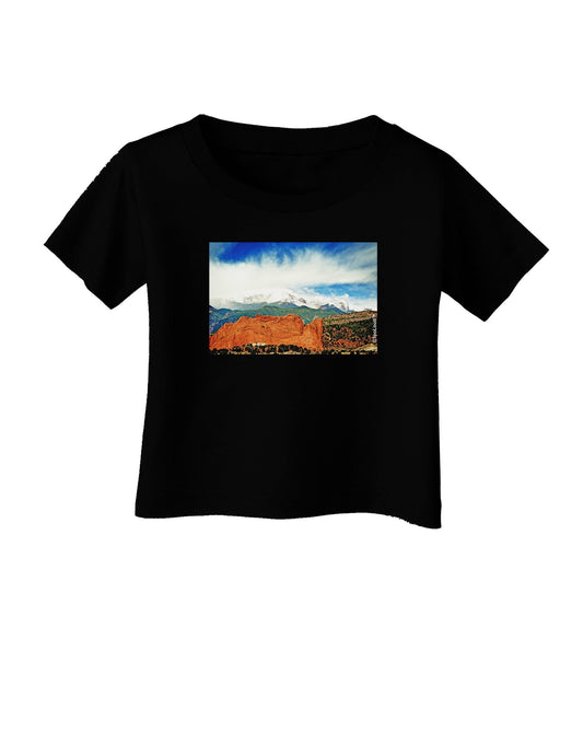 CO Beautiful View Infant T-Shirt Dark-Infant T-Shirt-TooLoud-Black-06-Months-Davson Sales